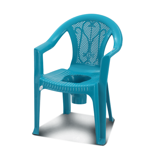 1612611189 3 RFL King Commode Chair W/O Lid Tulip Green - Image 1