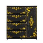 RFL Wardrobe King - Black Wood