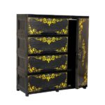 RFL Wardrobe King - Black Wood - Image 3