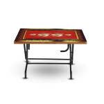 Rfl Deco Classic Table 4 Seat S/L Print Rock - Image 2