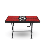 Rfl Deco Classic Table 6 Seat SL Print Fog - Black - Image 2