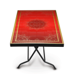 RFL Deco Classic Table 6 Seat S/L Print Legacy - Black - Image 3