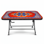 Rfl Dining Table 6 Seat Semi Rtg SL Print Stone-Black