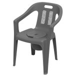 AKIJ COMMODE CHAIR WITH POTTY - Image 3