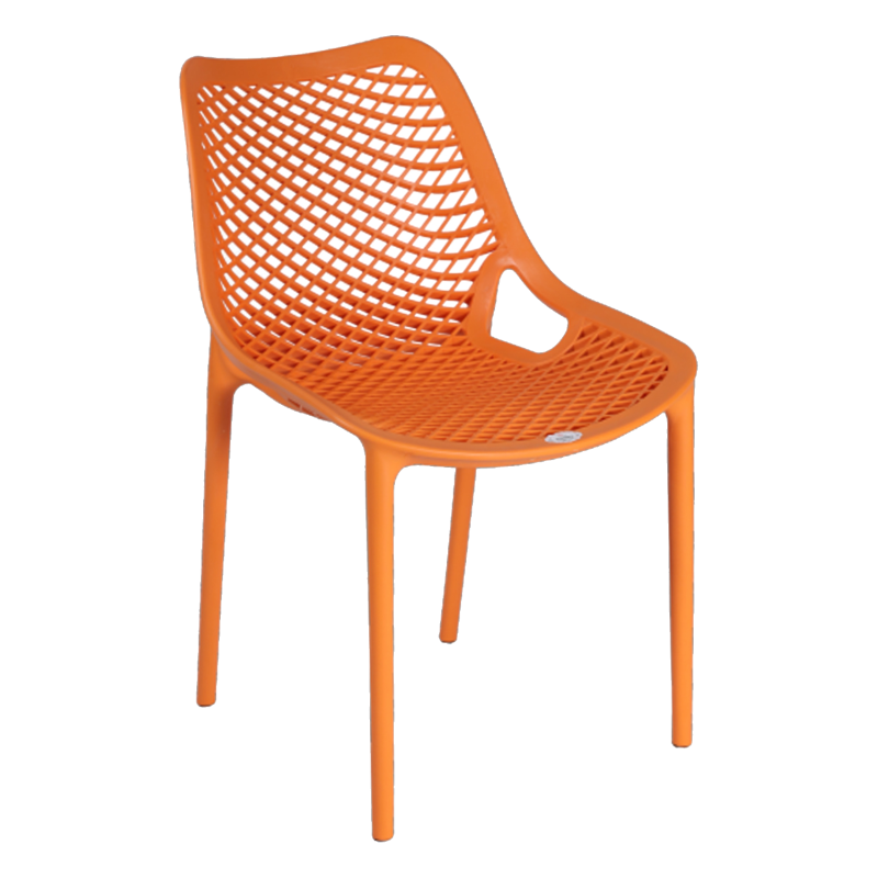 Orange-1 RFL Champion Armless Chair - Image 1