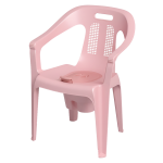 AKIJ COMMODE CHAIR WITH POTTY