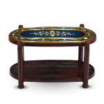 Rfl Tea Table With Stopper (Jubilee) Printed-Rose Wood - Image 2