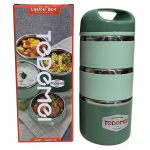 Tedemei Stainless Steel 3-Layer Lunch Box