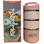 Tedemei Stainless Steel 3-Layer Lunch Box - Image 2